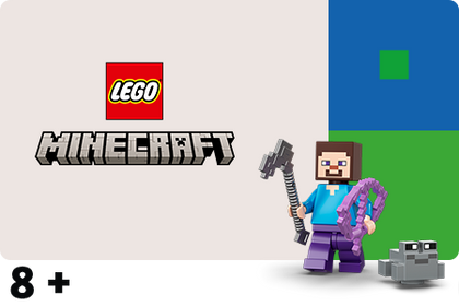 LEGO Minecraft 8+ seeria ikoon