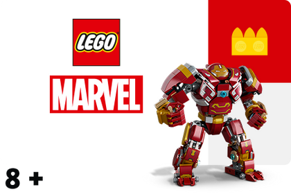 LEGO Super Heroes Marvel 8+ seeria ikoon