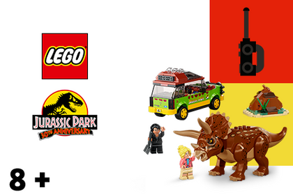 LEGO Jurassic World 8+ seeria ikoon