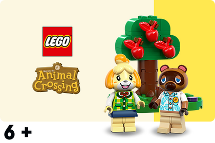 LEGO Animal Crossing komplektid, klotsid vanusele 6+