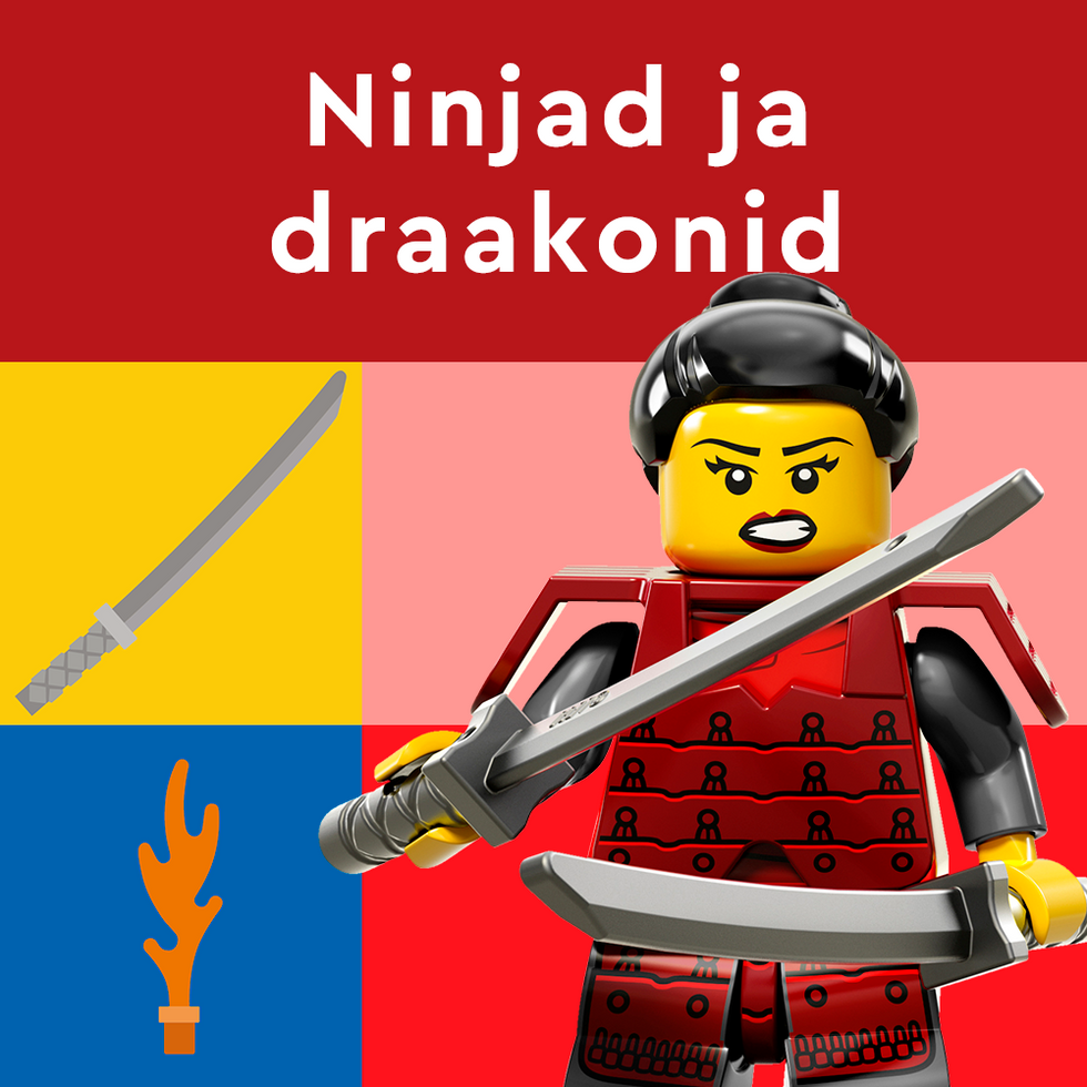 LEGO poiste komplektid, klotsid (LEGO Ninjago)