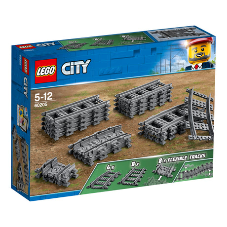 LEGO City Rööpad ja kurvid 60205L