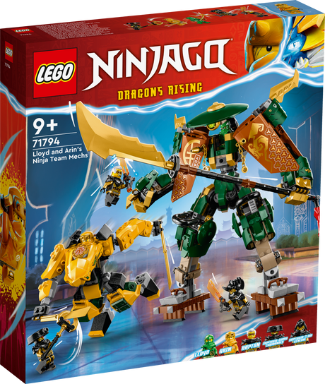 LEGO Ninjago Lloydi ja Arini ninjatiimi robotid 71794L