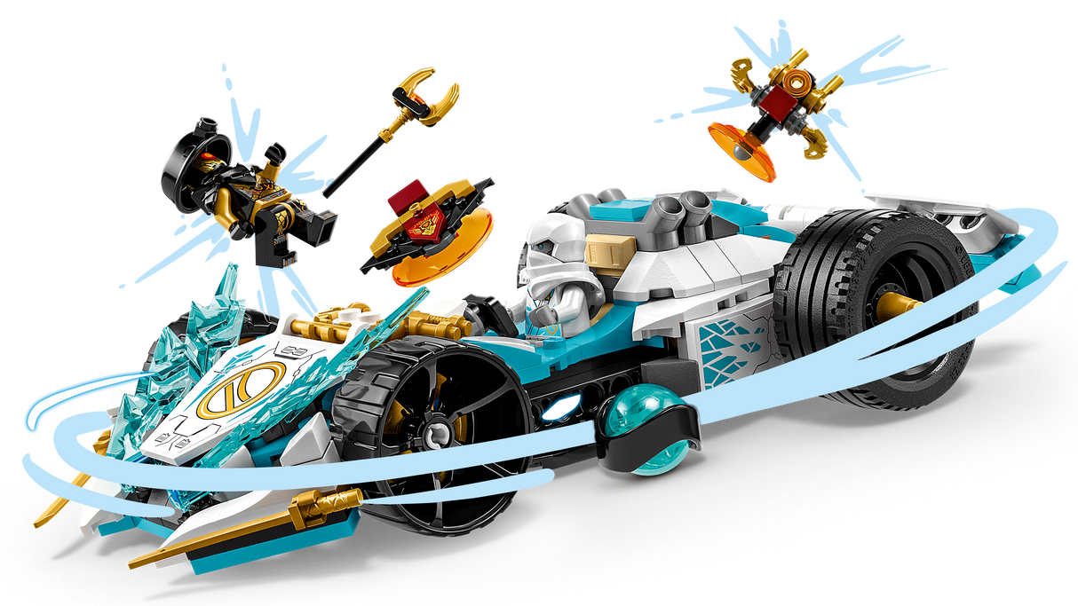 LEGO Ninjago Zane‘i jõudraakoni Spinjitzu võidusõiduauto 71791L