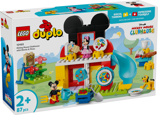 LEGO DUPLO Disney Miki-hiire klubimaja koos Minnie ja Pluutoga 10465L