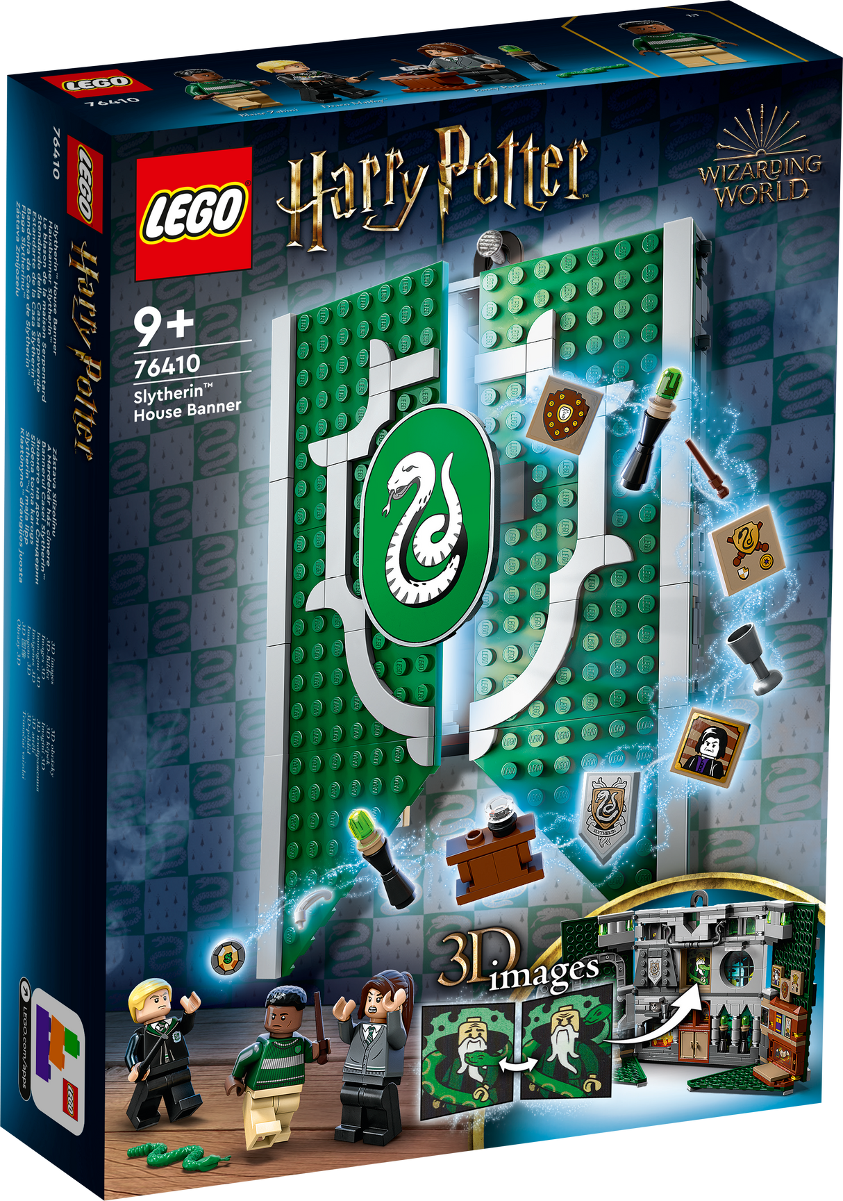 LEGO Harry Potter Slytherin-i maja lipp 76410L