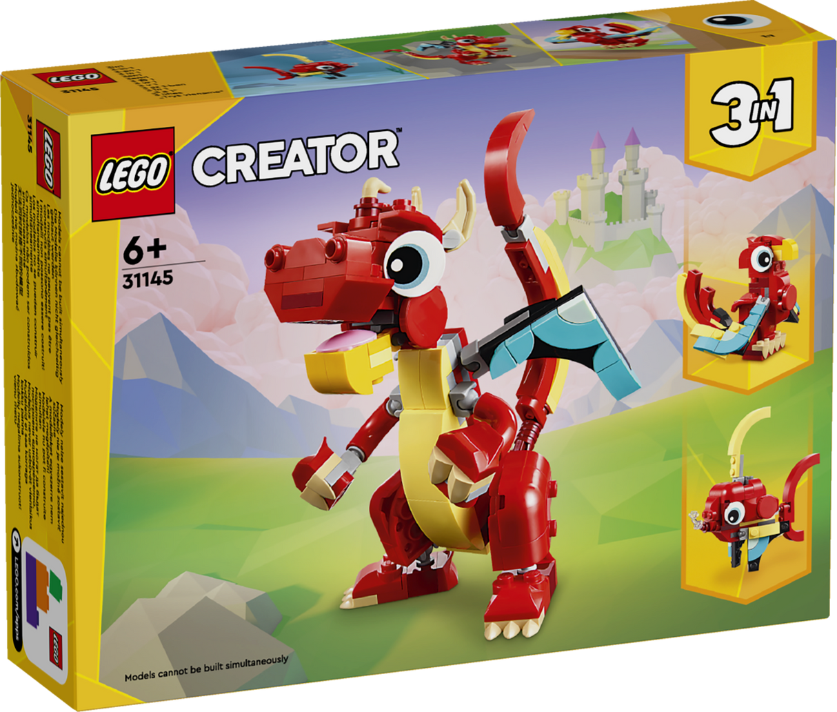 LEGO Creator Punane draakon 31145L