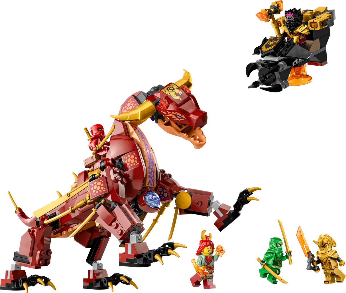 LEGO Ninjago Heatwave‘i muudetav laavadraakon 71793L