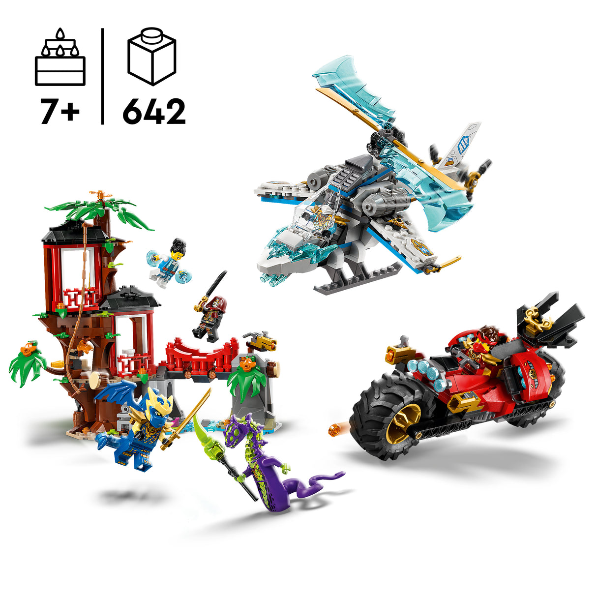 LEGO Ninjago Ninjasõiduki puumaja-lahing 71857L