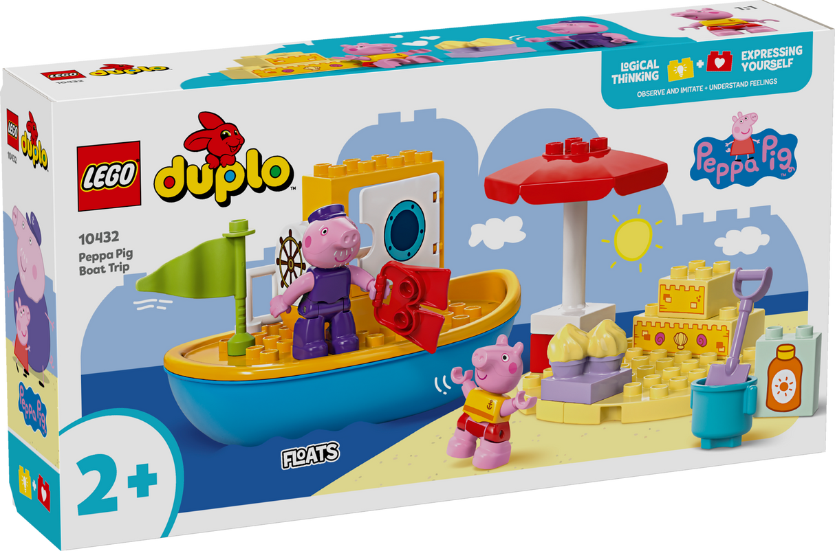 LEGO DUPLO Põrsas Peppa Paadireis 10432L