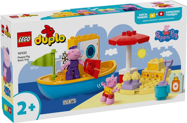 LEGO DUPLO Põrsas Peppa Paadireis 10432L