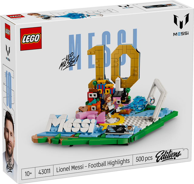 LEGO Editions Lionel Messi – jalgpalli parimad hetked 43011L