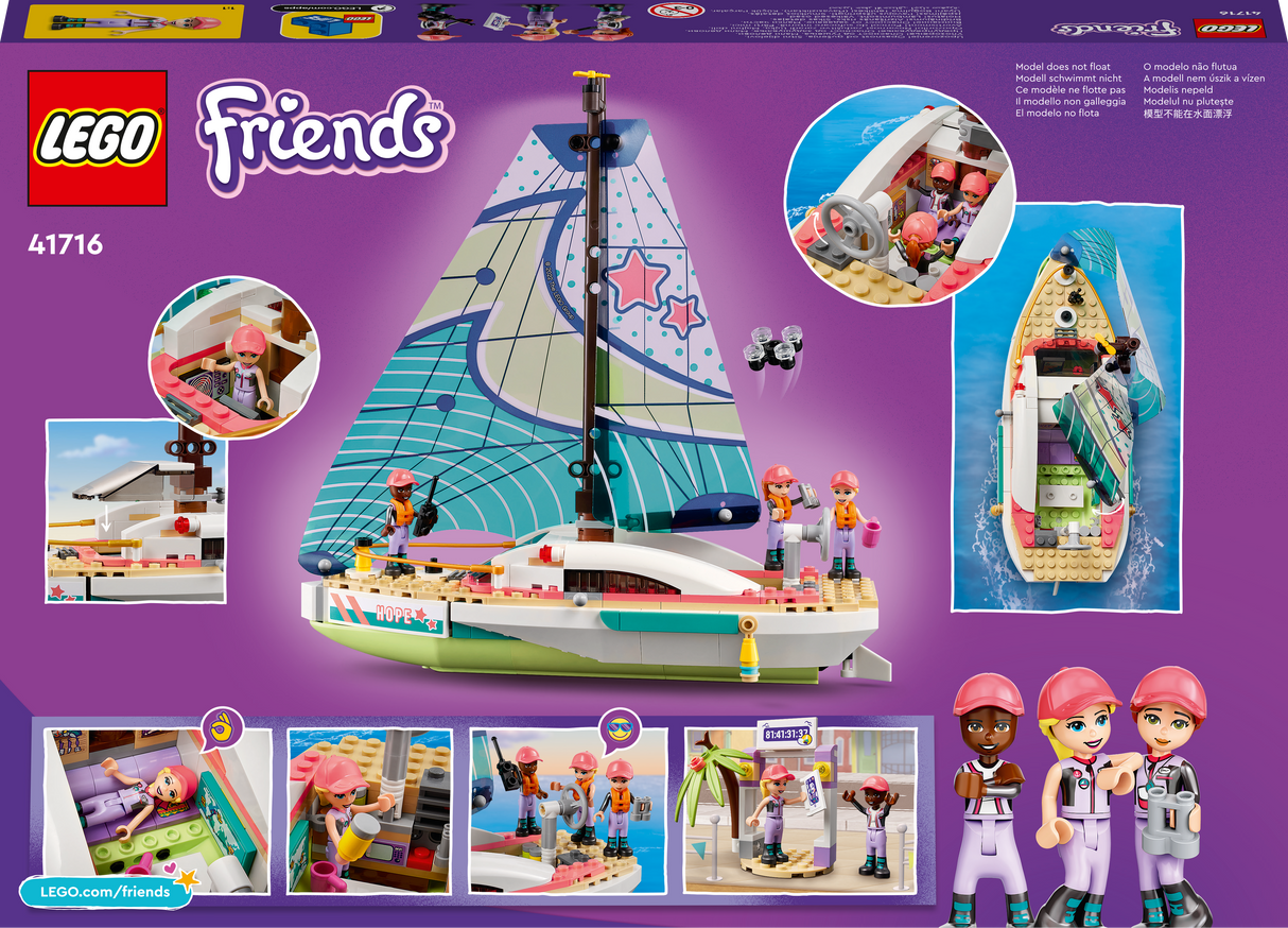 LEGO Friends Stephanie purjetamisseiklus 41716L