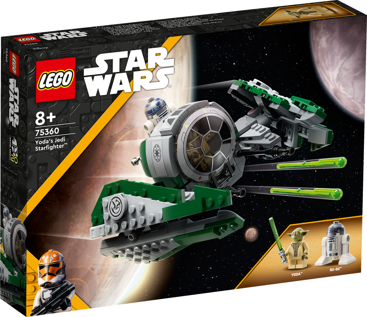 LEGO Star Wars Yoda Jedi Starfighter 75360L