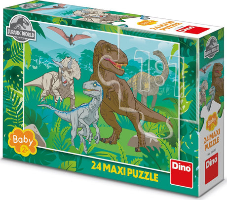 Dino pusle 24 tk Dinosauruste maailm 35028D