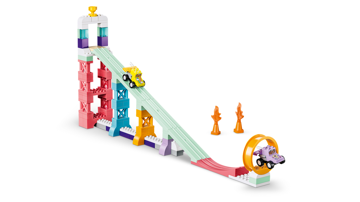 LEGO DUPLO linn Kolm ühes loomingulised rambid sõidukitega 10478L