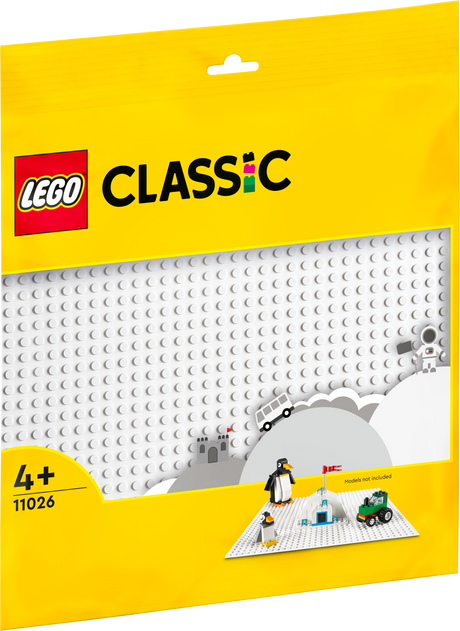 LEGO CLASSIC Valge alusplaat 11026L