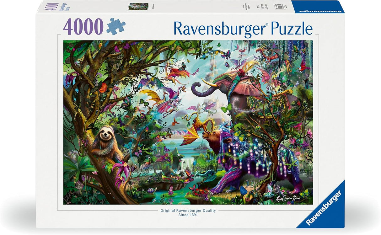 Ravensburger pusle 4000 tk Troopika draakonid 12000812V