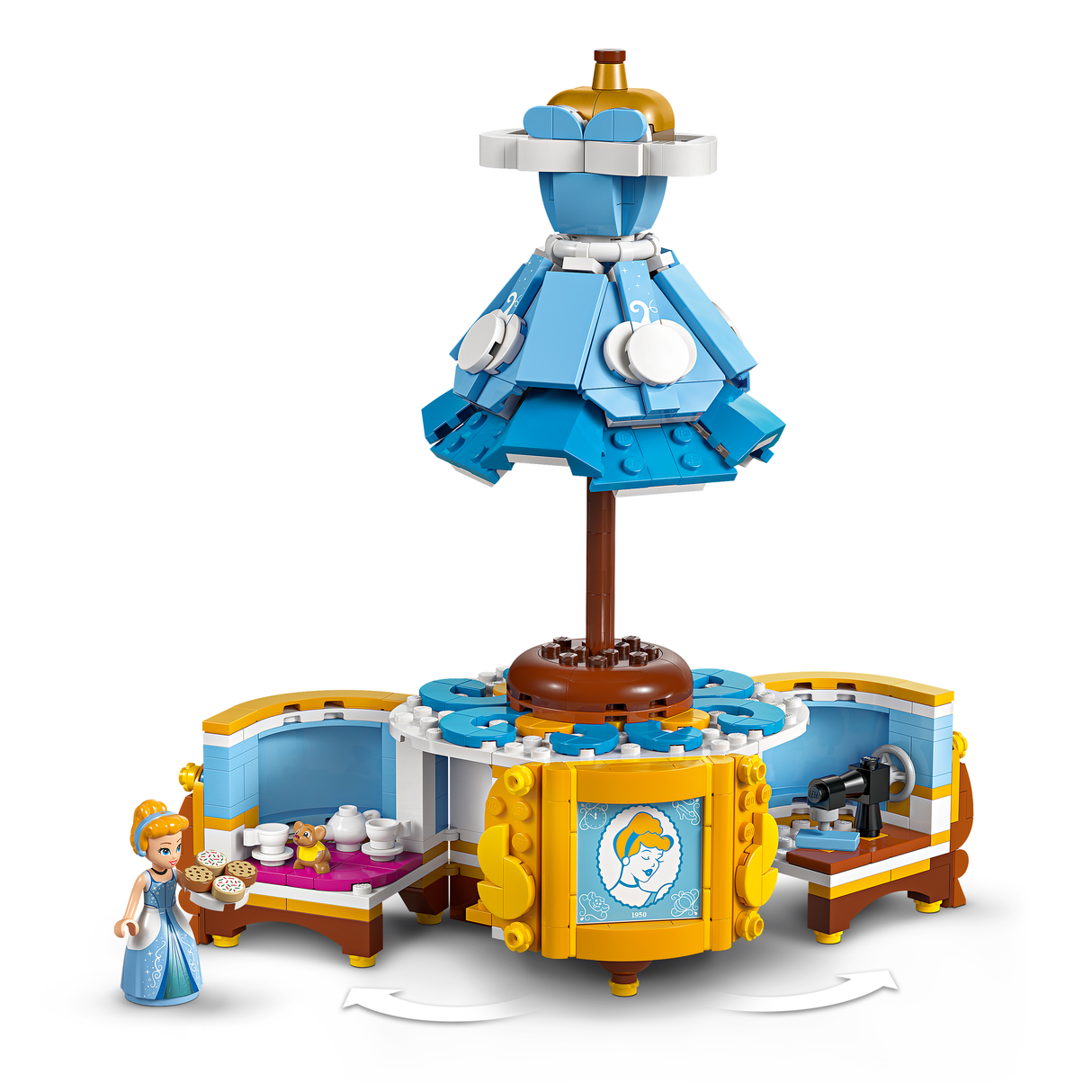 LEGO Disney Tuhkatriinu kleit 43266L
