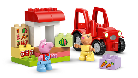 LEGO DUPLO Peppa Pig Traktor ja turg 10468L