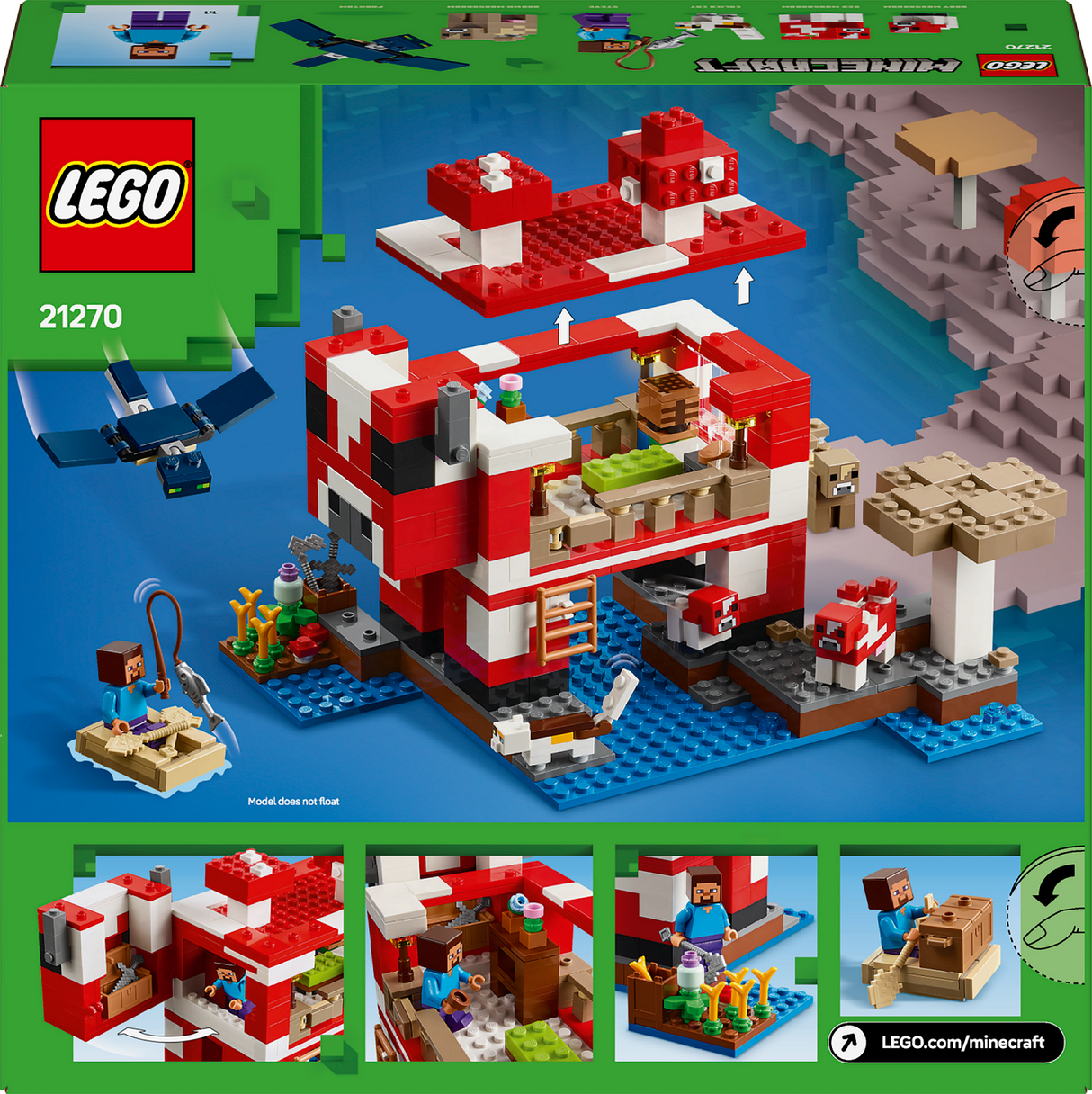 LEGO Minecraft Seene maja 21270L