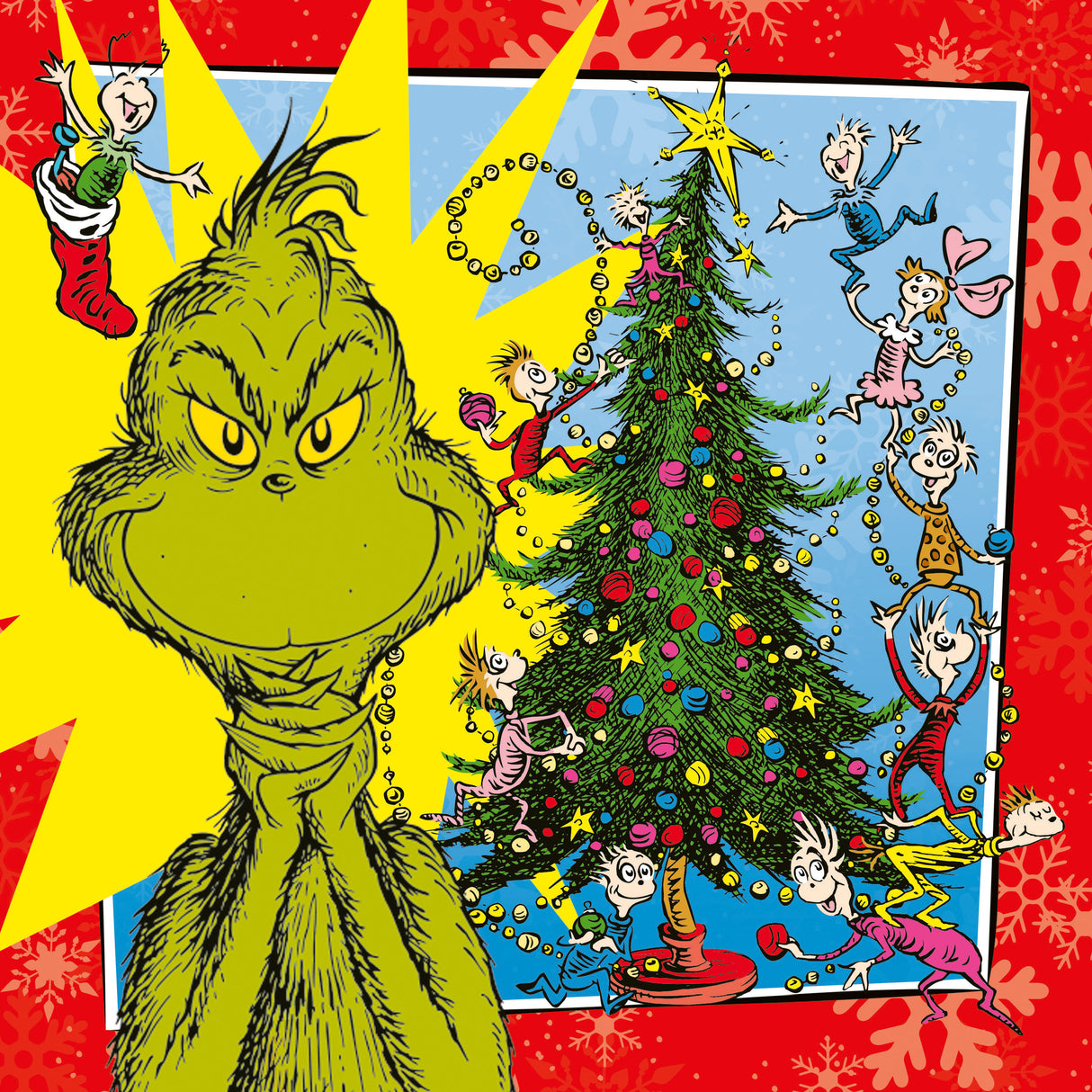 Ravensburger pusle 3x49 tk: Grinch  12004067V