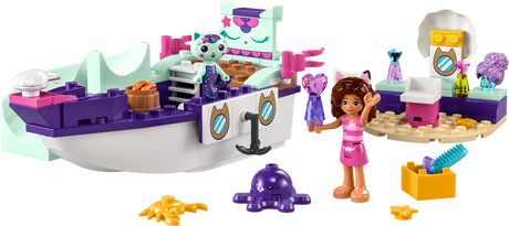 LEGO Gabby´s Dollhouse Gabby ja Merikassi laev ja spaa 10786L