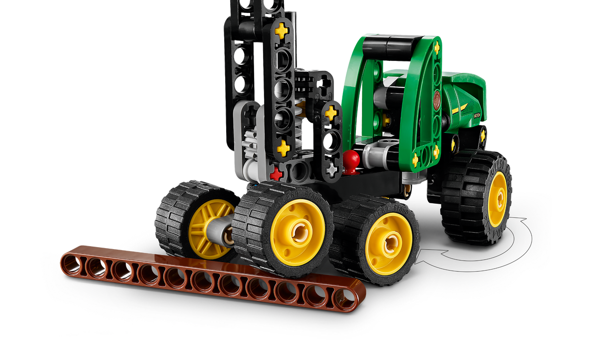 LEGO Technic John Deere 1470H ratastega harvester 42218L