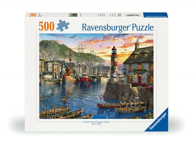 Ravensburger pusle 500 tk Päiksetõus sadamas 12000212V