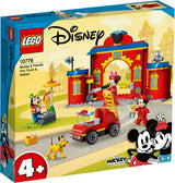 LEGO Disney Miki ja sõbrad – Miki ja sõprade tuletõrjedepoo ja -auto 10776L
