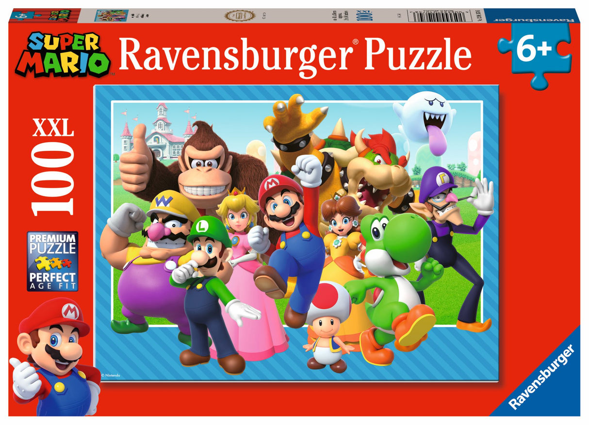 Ravensburger pusle 100 tk Super Mario tiim 12001074V