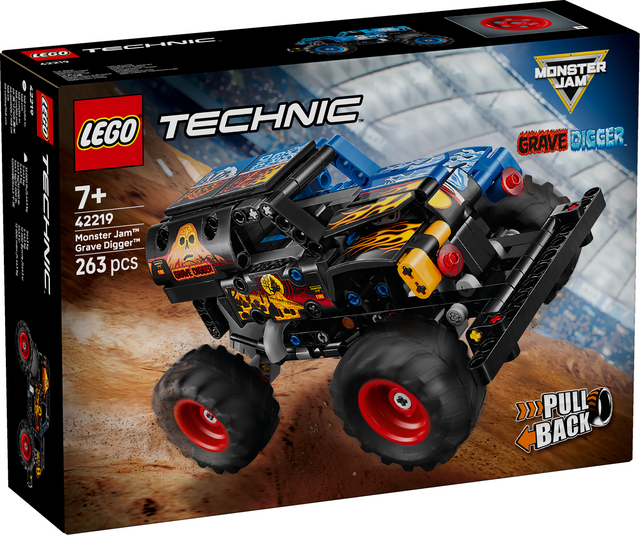 LEGO Technic Monster Jam Grave Digger tuli ja jää 42219L