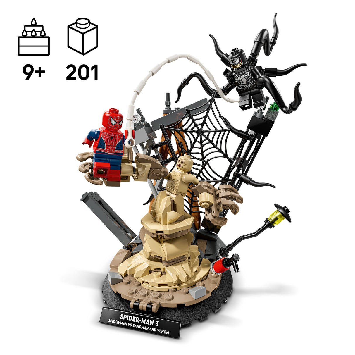 LEGO Super Heroes Eepiline lahing: Spider-Man vs. Sandman 76334L