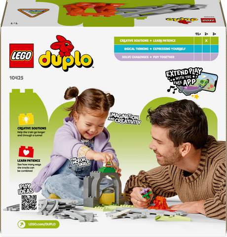 LEGO DUPLO Rongitunneli ja -rööbaste laienduskomplekt 10425L