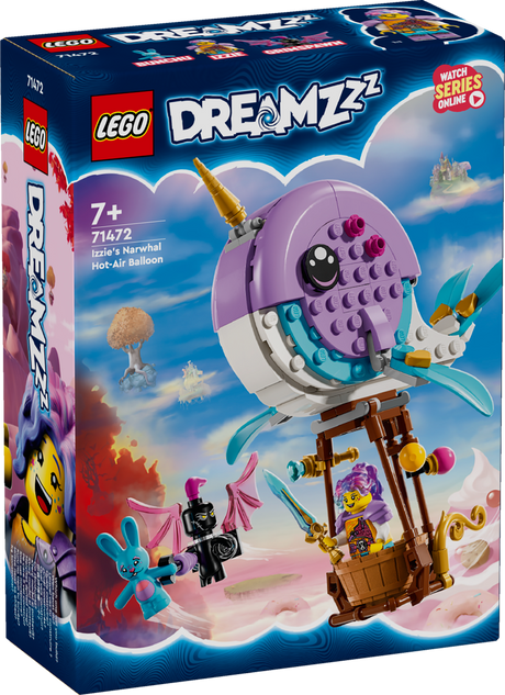 LEGO DREAMZzz Izzie Narvalikuumaõhupall 71472L