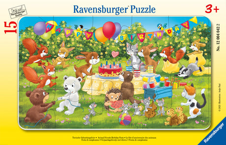 Ravensburger plaatpusle: loomade sünnipäev 12004042V