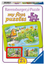 Ravensburger minu esimene pusle 3x6 tk Uued sõbrad 051380V