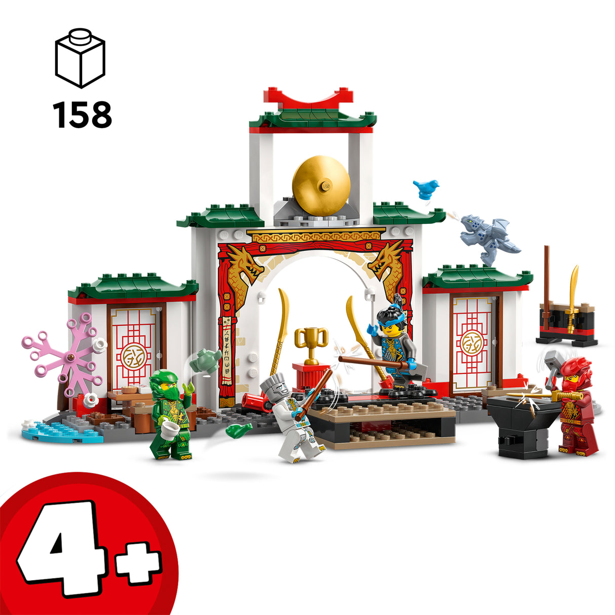 LEGO Ninjago Ninja spinjitzu tempel 71831L