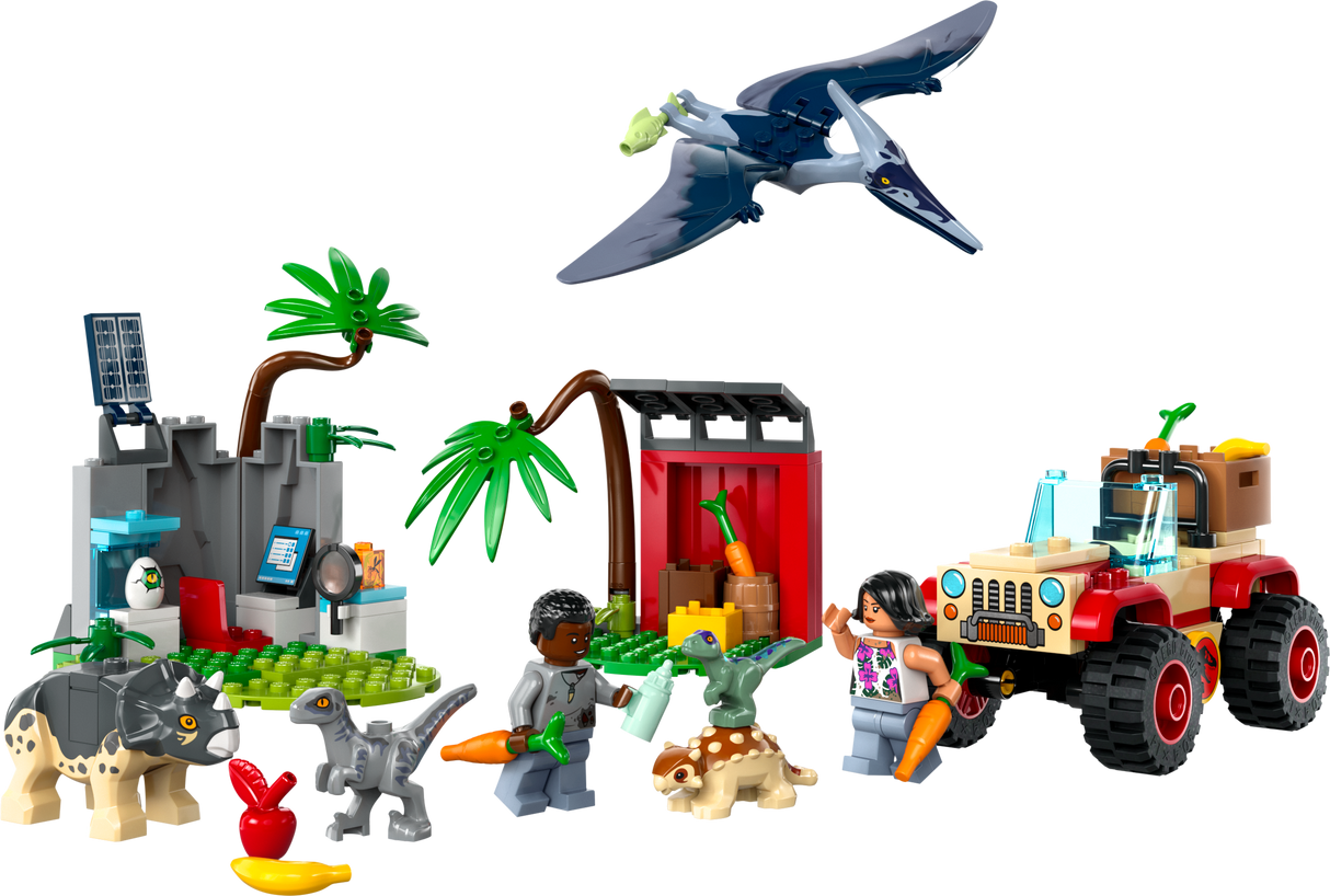 LEGO Jurassic World Dinosaurusebeebide Päästekeskus 76963L