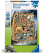 Ravensburger pusle 100 tk Loomad pildiraamil 12000862V