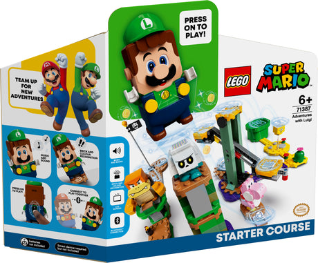 LEGO Super Mario Luigi seikluste alustusrada 71387L