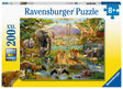 Ravensburger pusle 200 tk Savanniloomad 128914V