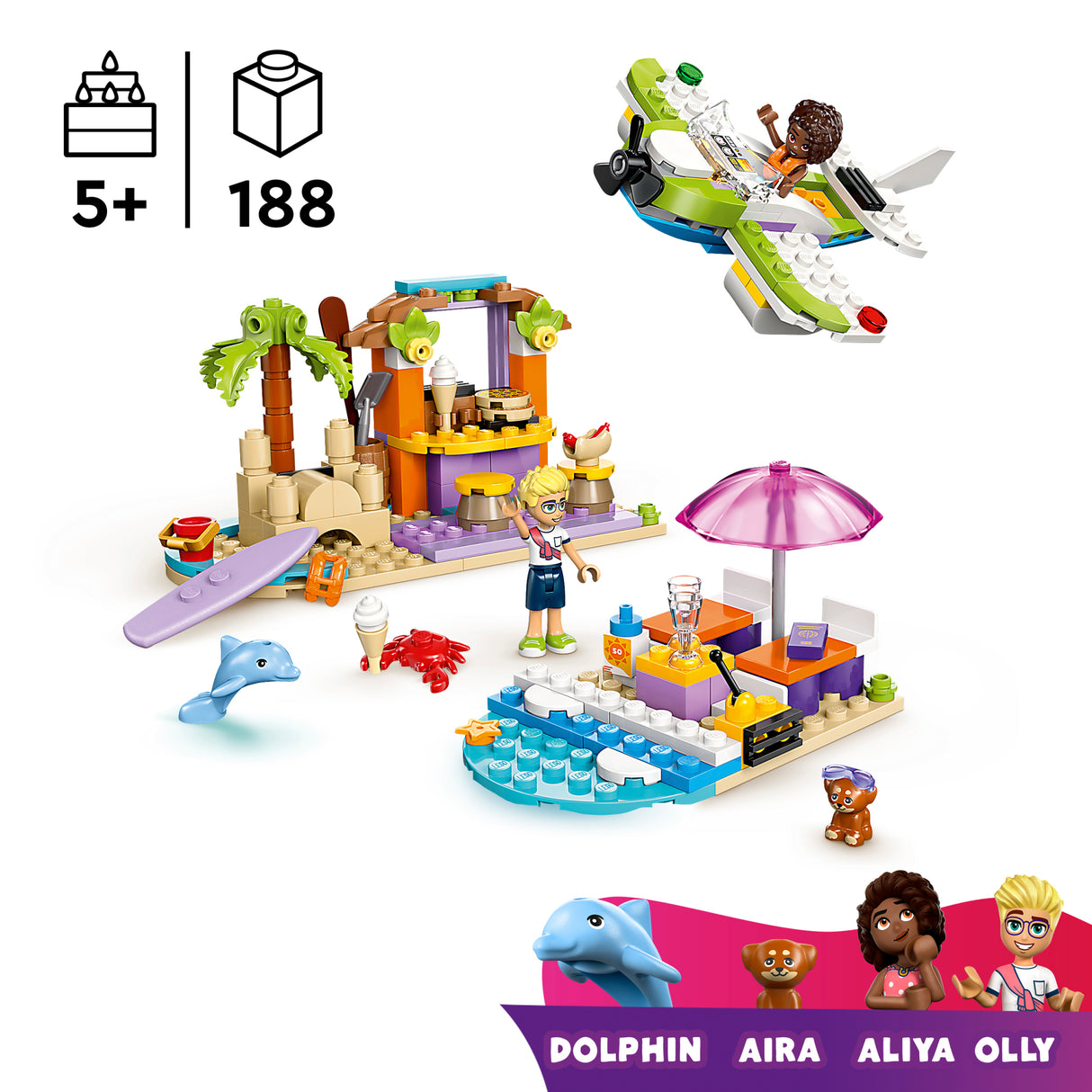 LEGO Friends Loominguline ranna- ja reisikohver 42672L