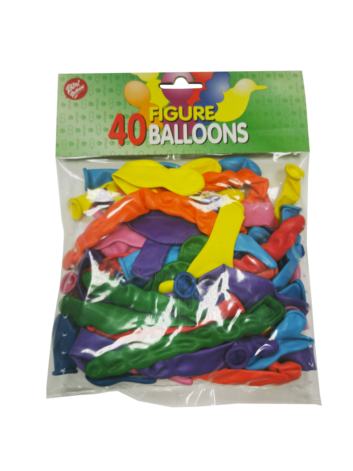 Bini Balloons figuurõhupallid 40 tk 84001H