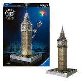 Ravensburger 3D pusle LED valgusega: Big Ben 12008025V