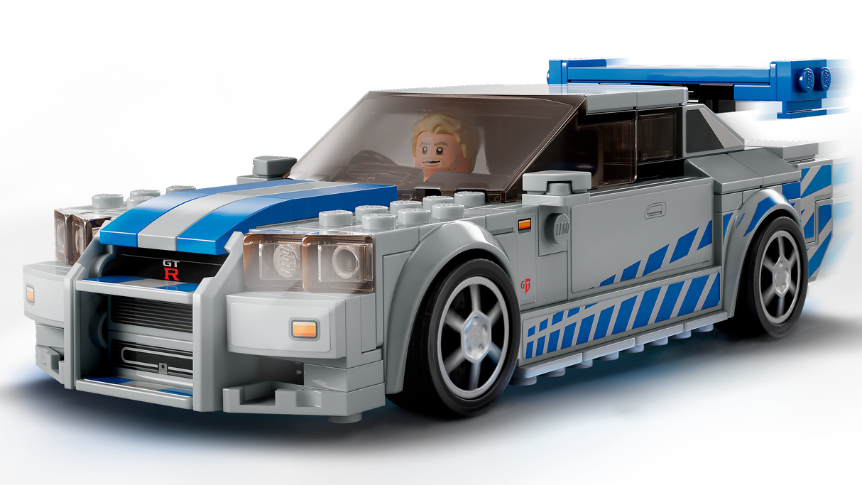 LEGO Speed Champions 2 Fast 2 Furious Nissan Skyline GT-R (R34) 76917L