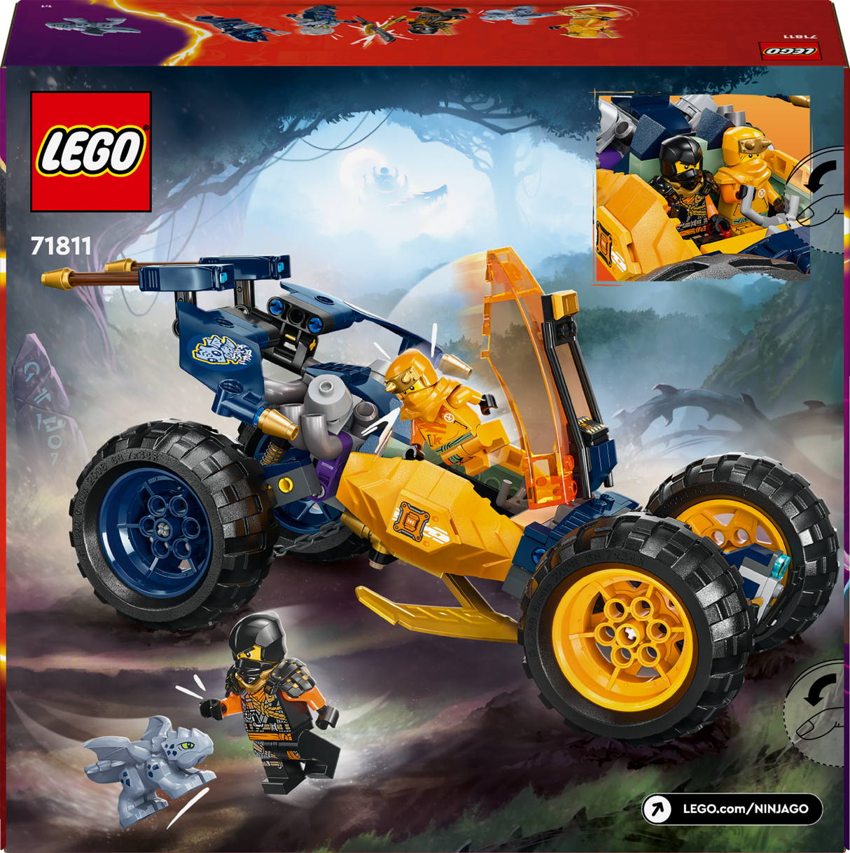 LEGO Ninjago Arini ninja maastikubagi sõiduk 71811L