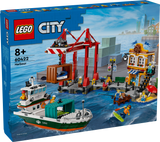 LEGO City Meresadam koos kaubalaevaga 60422L