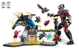 LEGO Super Heroes Kapten Ameerika: Civil War lahing 76314L