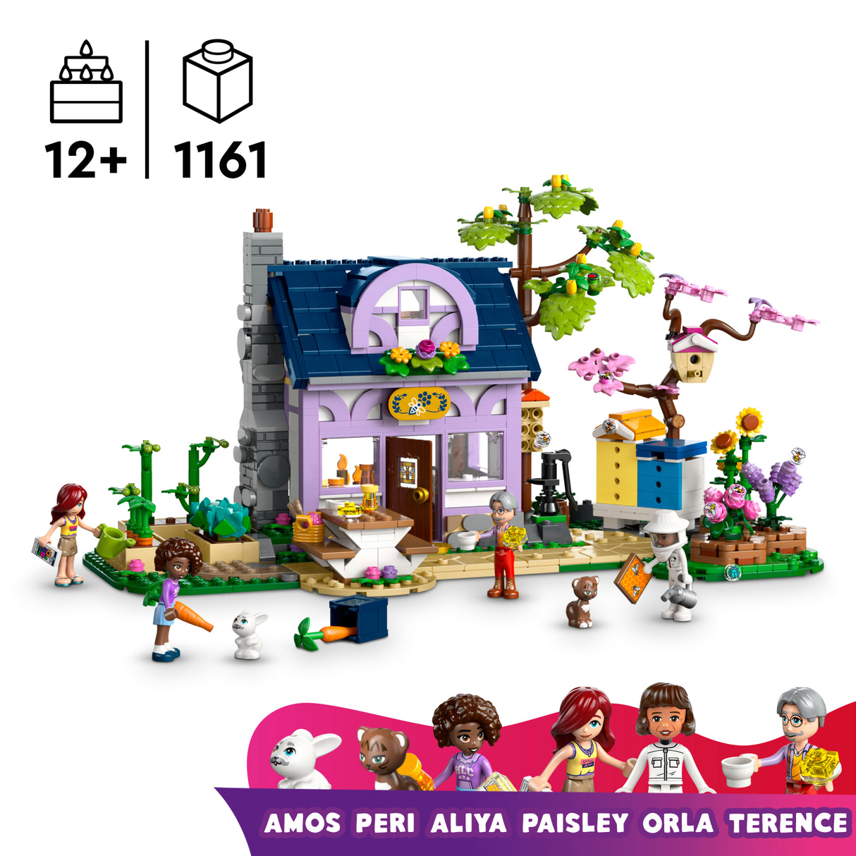 LEGO Friends Mesiniku maja ja lilleaed 42669L